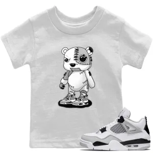 - Bear Air Kids Jordan Cyborg 4 Black Military Special edition sale Timely delivery Tops