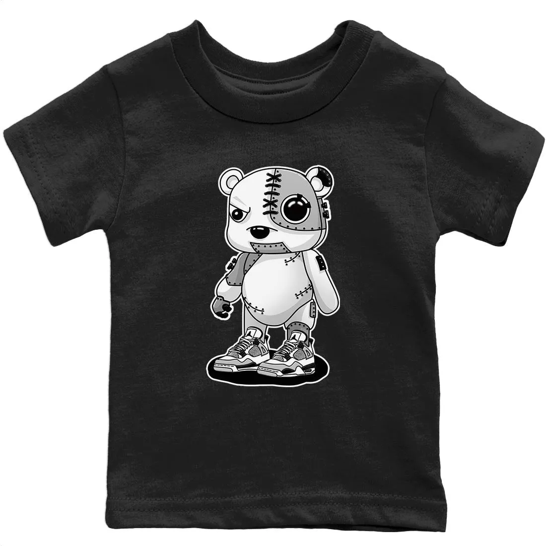 - Bear Air Kids Jordan Cyborg 4 Black Military Special edition sale Timely delivery Tops