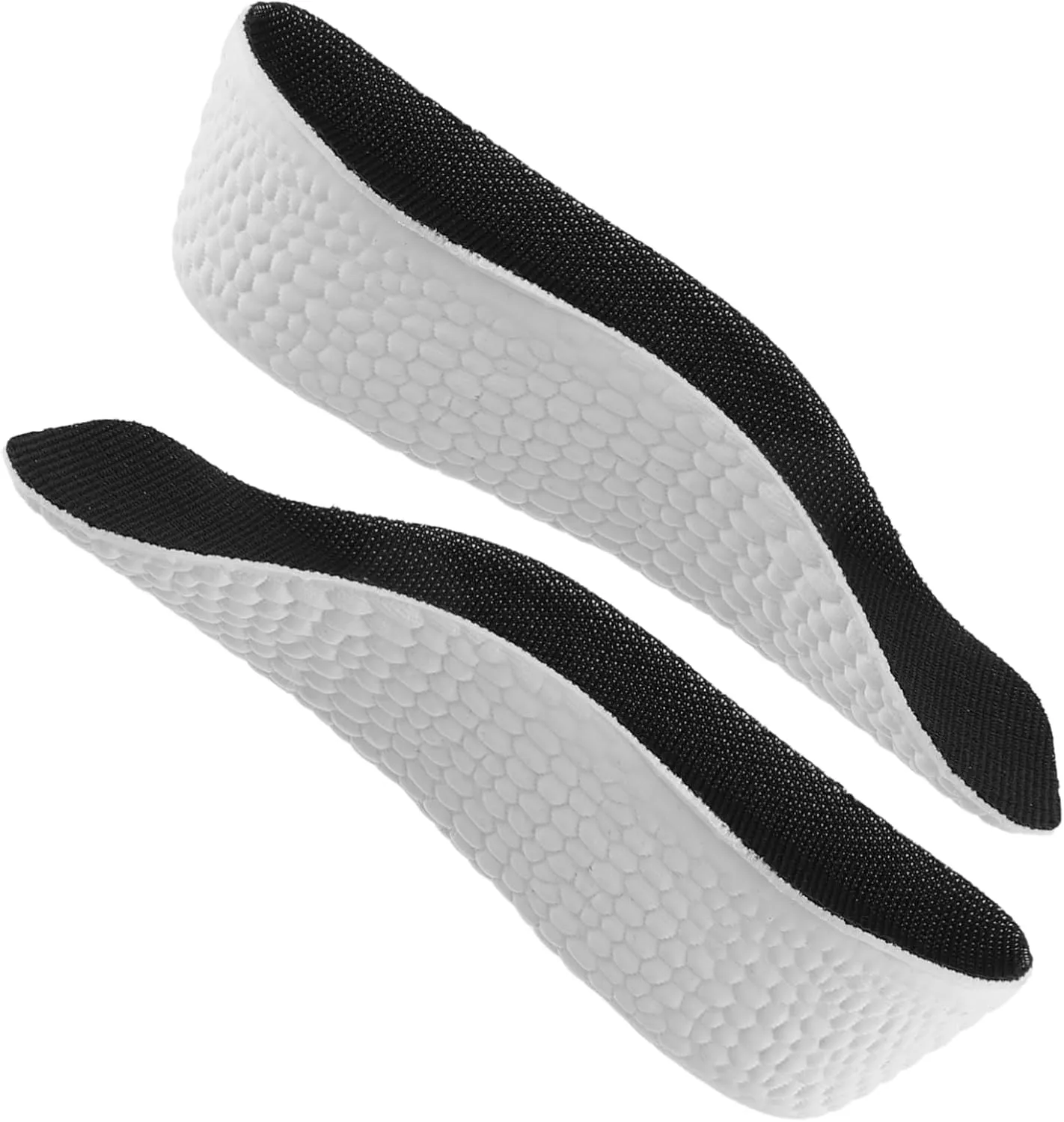 1 Pair Height Increase Insoles for Men and Women Invisible Shoe Pads Shock Absorbing Heel Cushions for Casual Formal Use Durable Easy to Clean Comfort Inserts
