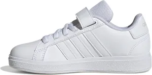 adidas Grand Court 2.0 Kids Sneaker for Unisex-Child, White, 22.0 cm
