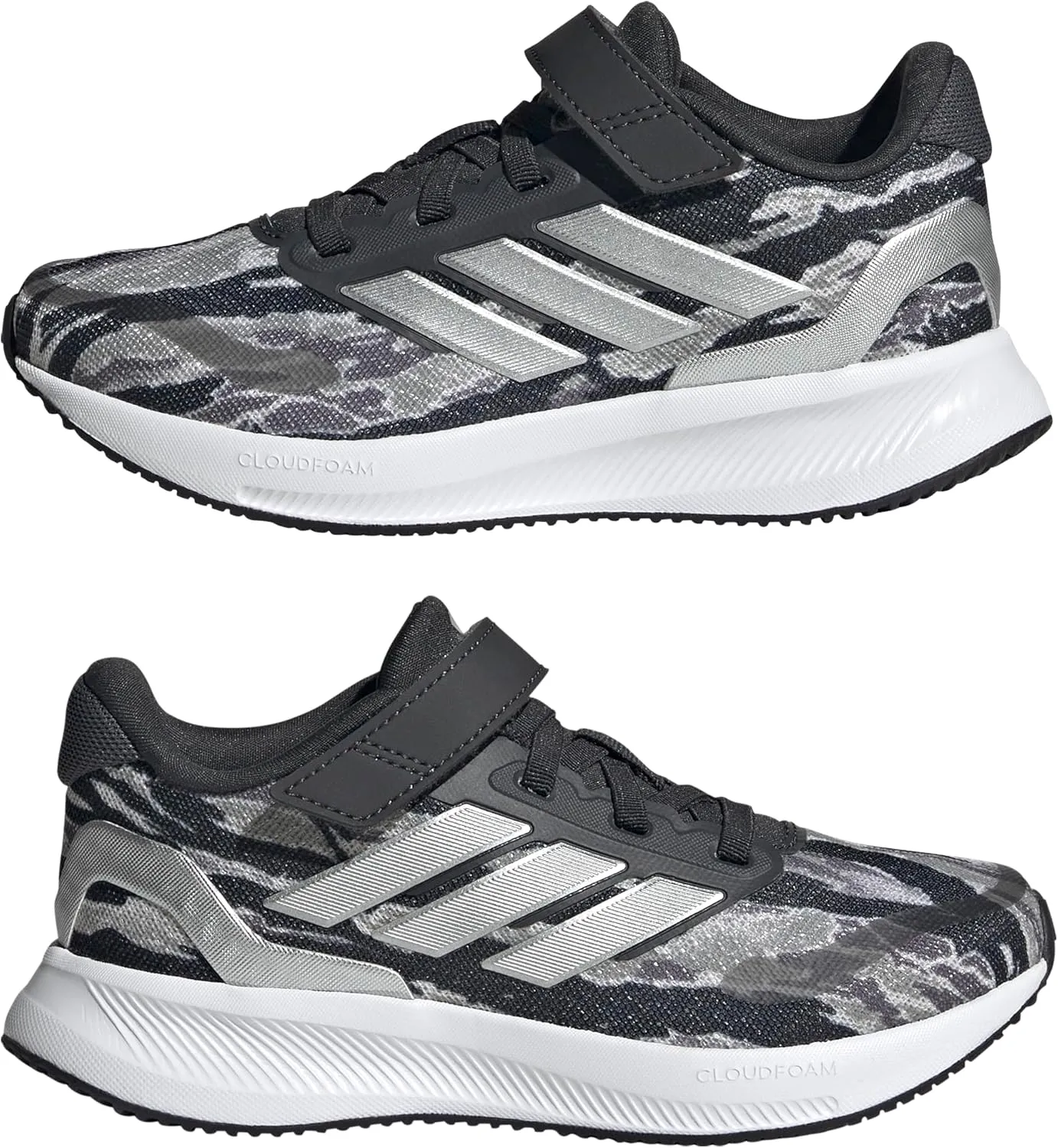 adidas Kids' Run Falcon 5 Elastic Lace Sneaker