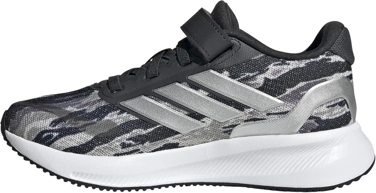 adidas Kids' Run Falcon 5 Elastic Lace Sneaker