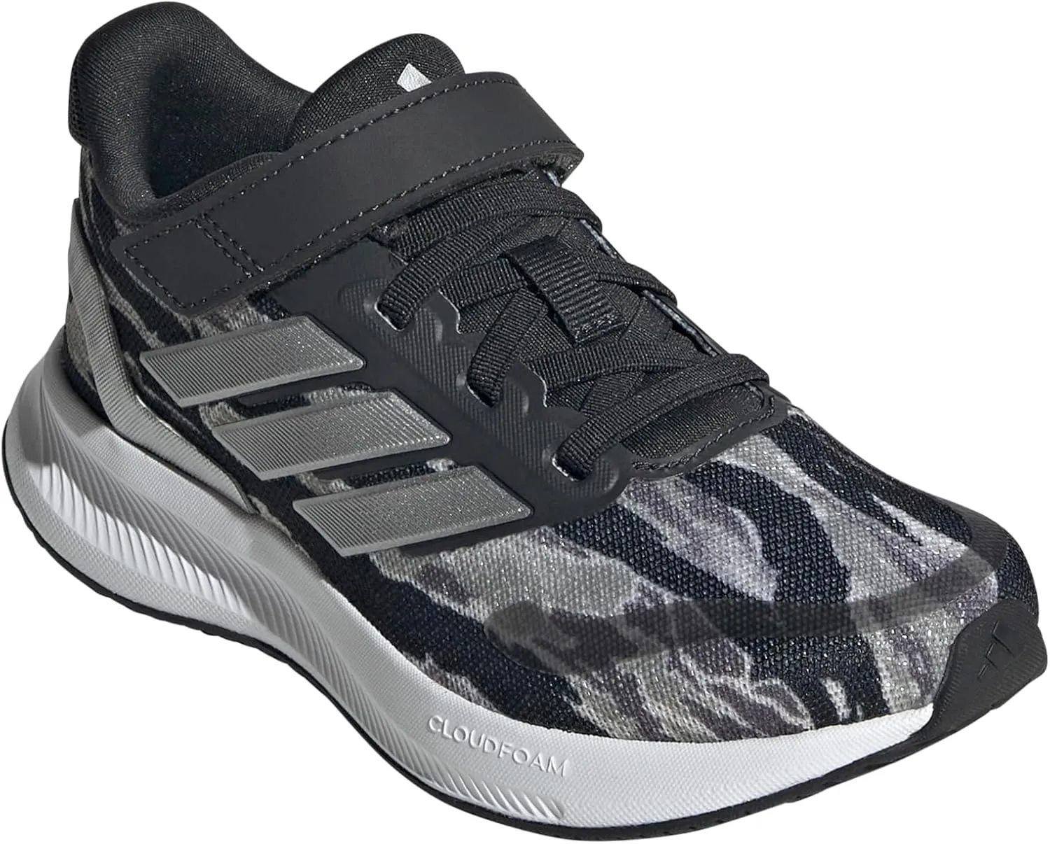 adidas Kids' Run Falcon 5 Elastic Lace Sneaker