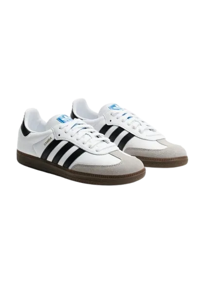 adidas Samba OG Unisex - White/Black - B75806