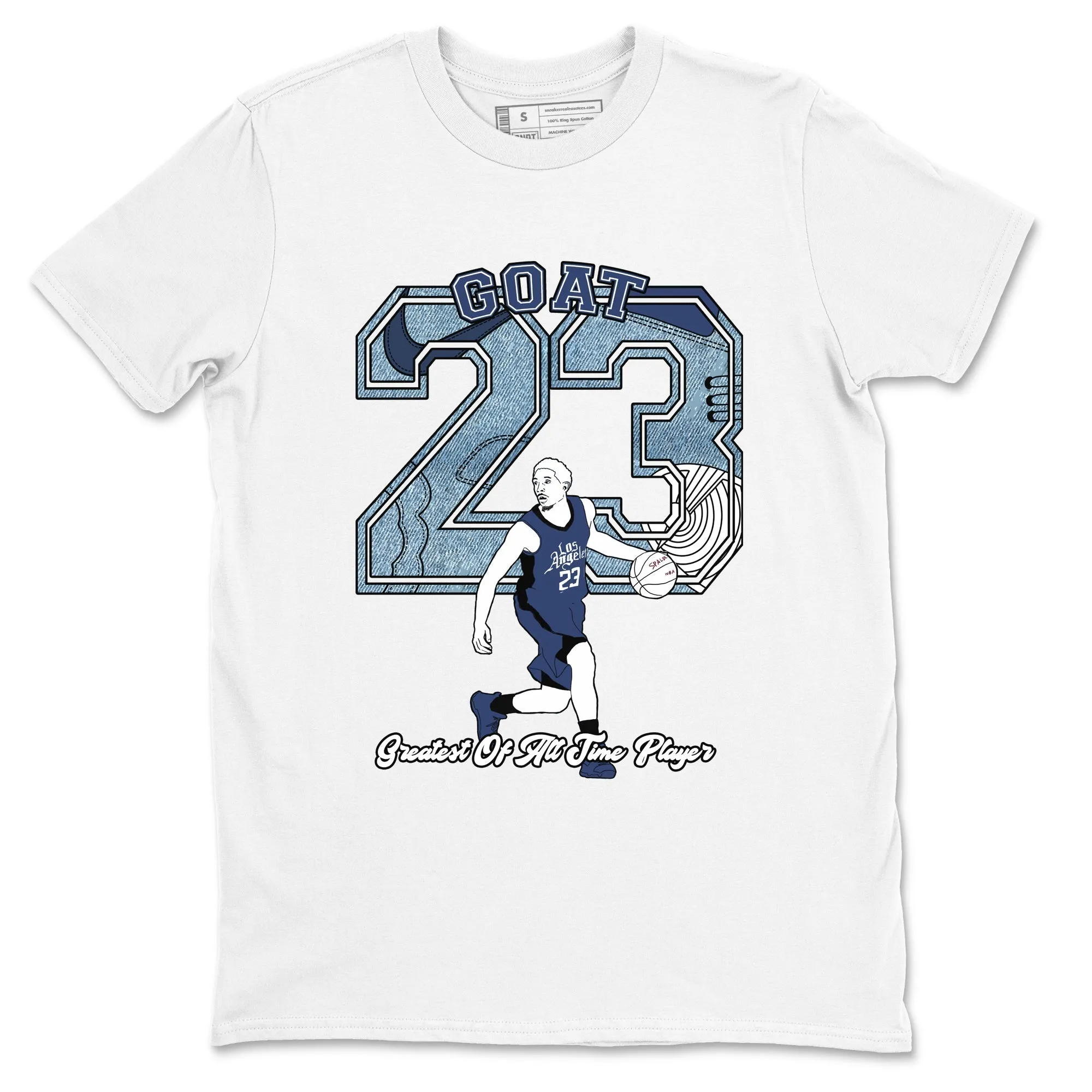 Air Jordan Sneaker SNRT 1 - Denim Running out fast Tees 2024 Summer special Player Goat