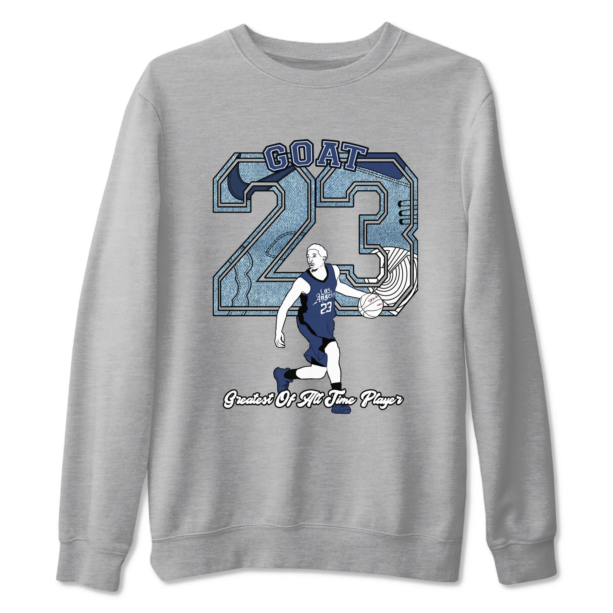 Air Jordan Sneaker SNRT 1 - Denim Running out fast Tees 2024 Summer special Player Goat