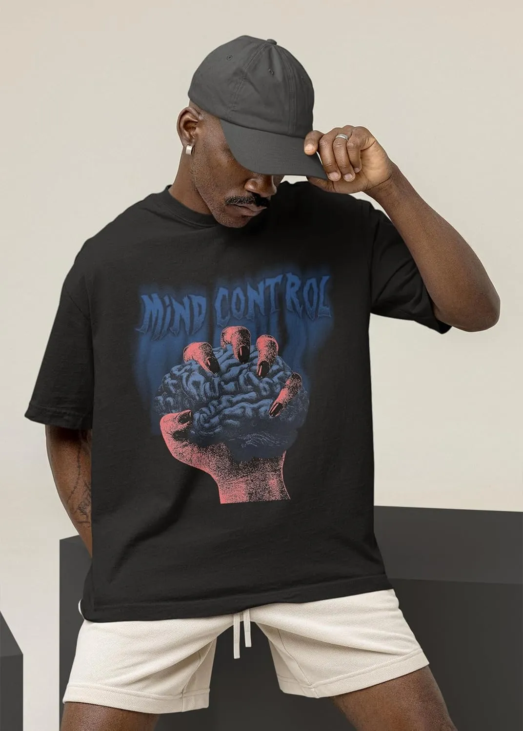 AJ 1 Rare Air 1s 4s Rare 4 Shirt, Mind Control, Shirts Match Sneakers 2D Sneaker T-Shirt Tee