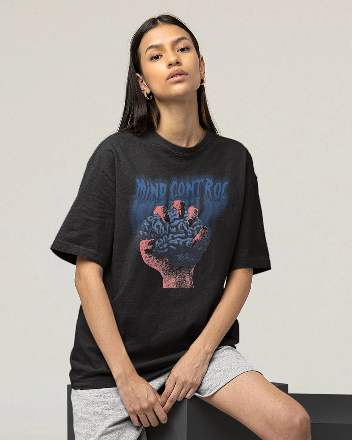 AJ 1 Rare Air 1s 4s Rare 4 Shirt, Mind Control, Shirts Match Sneakers 2D Sneaker T-Shirt Tee