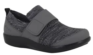 Alegria Traq Charcoal Qwik Womens Comfort Shoes QWIK