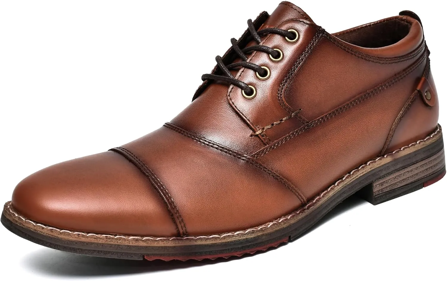 Arkbird Men's Leather Oxford Dress Shoes Stylish Formal Business Shoe for Men