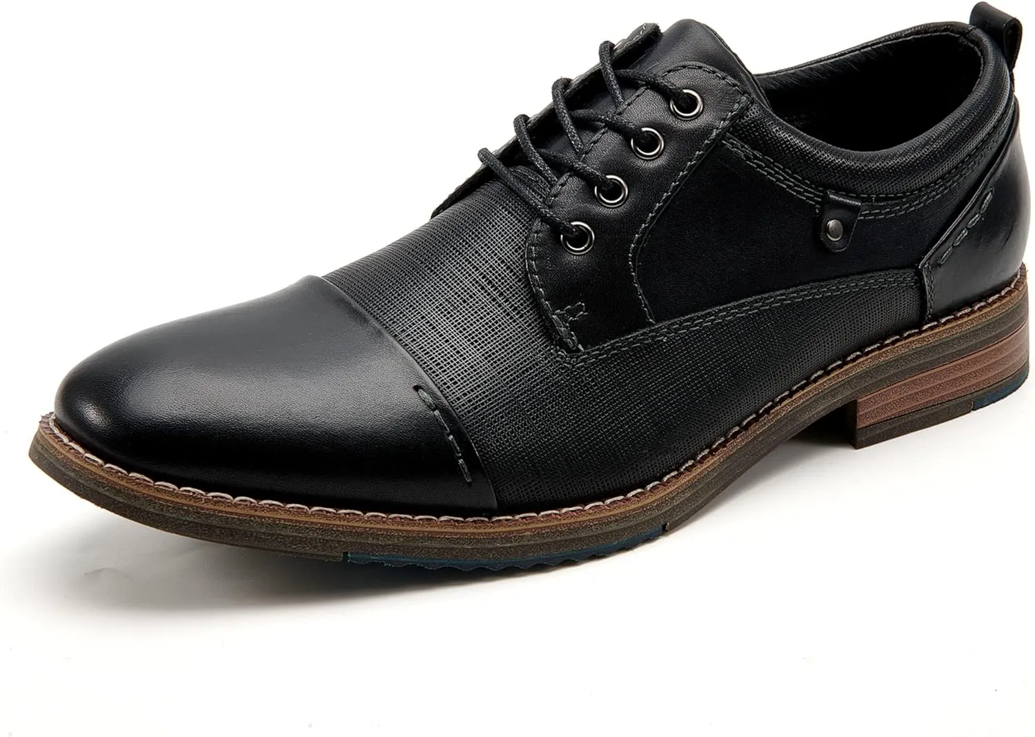 Arkbird Men's Leather Oxford Dress Shoes Stylish Formal Business Shoe for Men