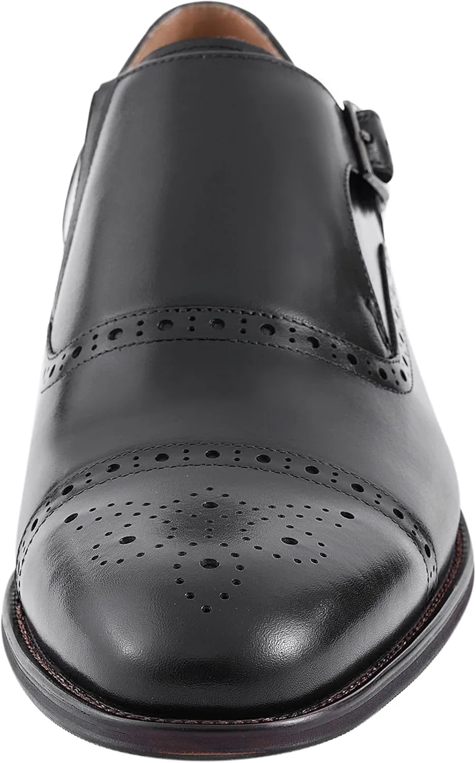 Asher Green AG1101 - Men's Dress Shoes, Formal Men's Shoes - Genuine Calf Leather Double Monk Strap
