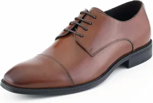 Asher Green AG114 Men's Genuine Leather Oxfords, Cap Toe, Lace Up, Brogue - Teal, Tan, Brown, Green, Grey