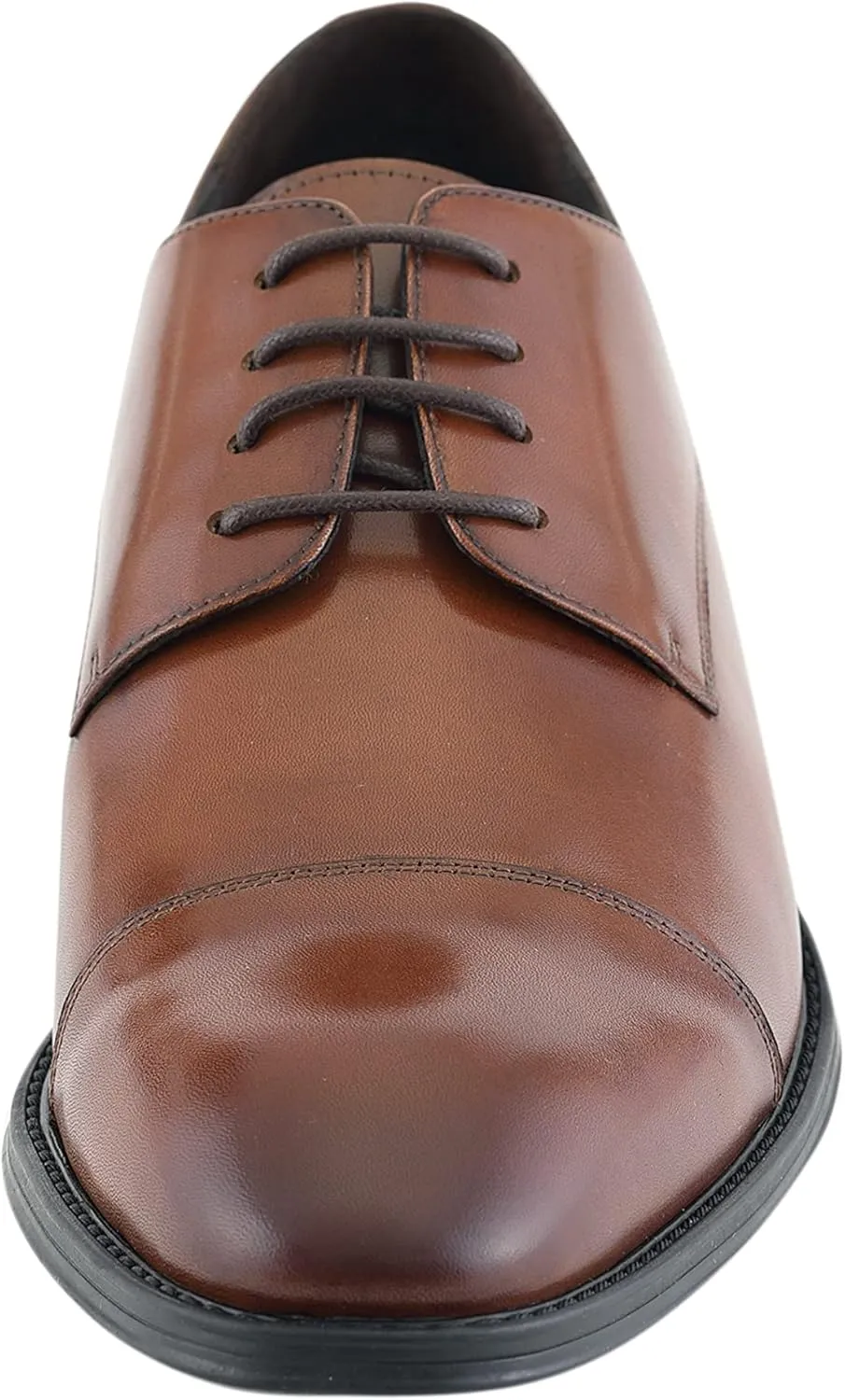 Asher Green AG114 Men's Genuine Leather Oxfords, Cap Toe, Lace Up, Brogue - Teal, Tan, Brown, Green, Grey