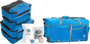 Bago Travel Bundle: Packing Cubes & 120L Duffel Bag Set - Organize and Carry with Ease