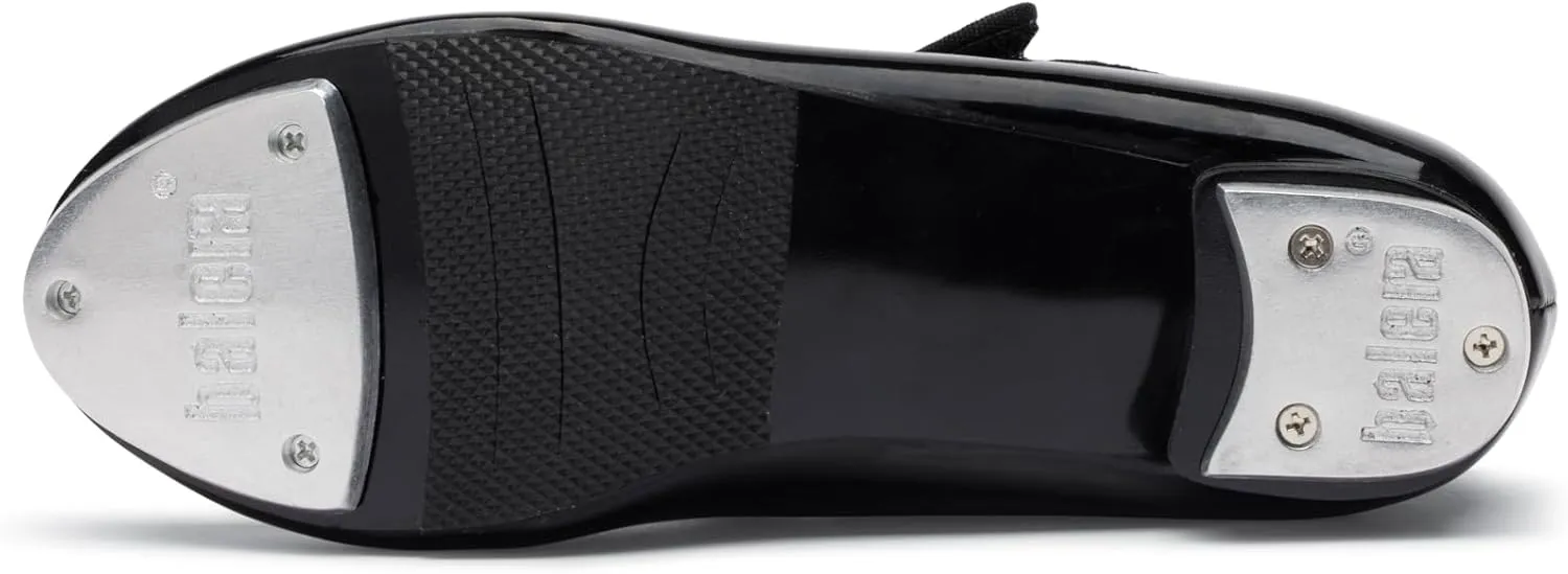 Balera No-Tie Patent Tap Shoe for Girls Perfect for Dance