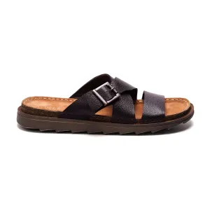 Baliya One Strap Sandal // Brown