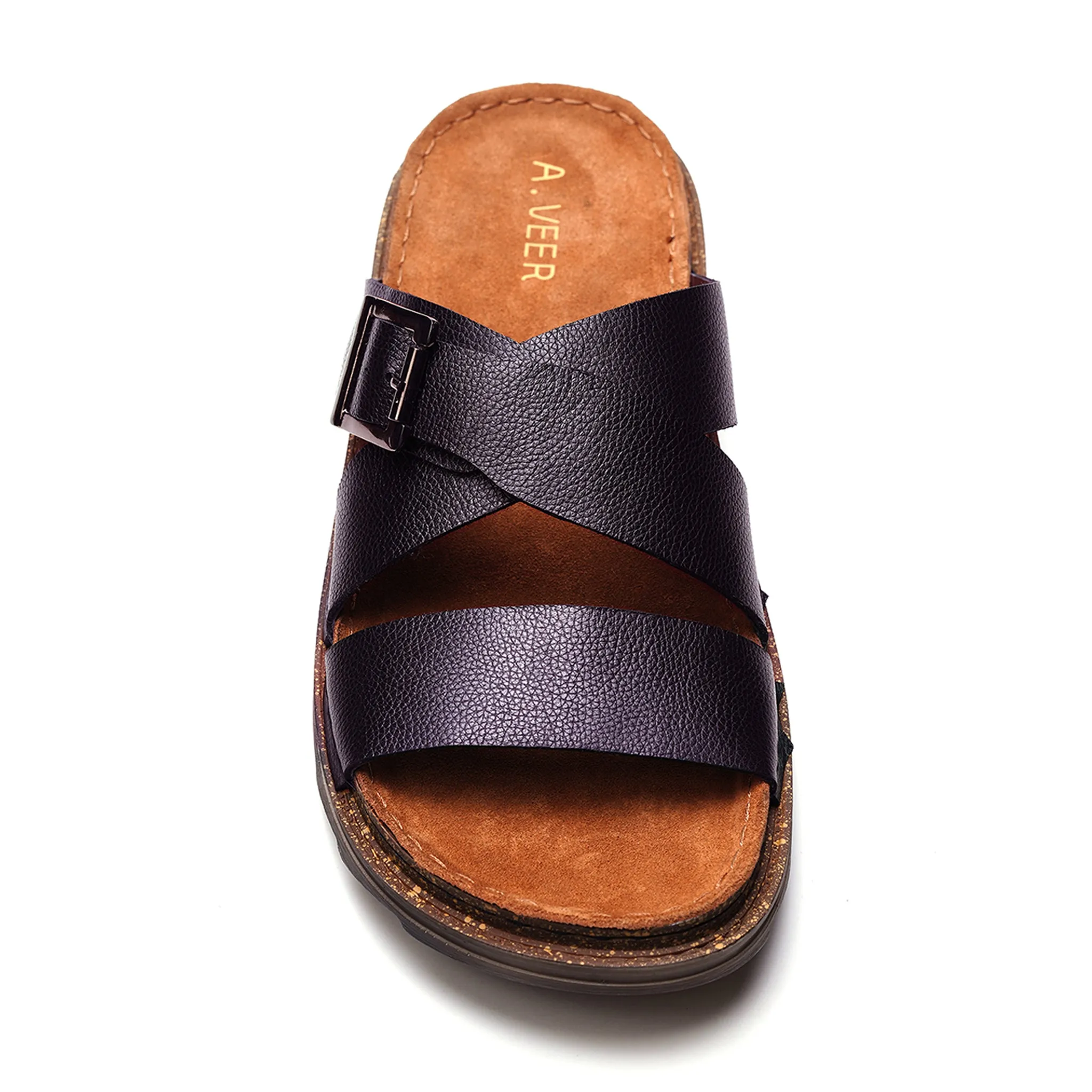 Baliya One Strap Sandal // Brown