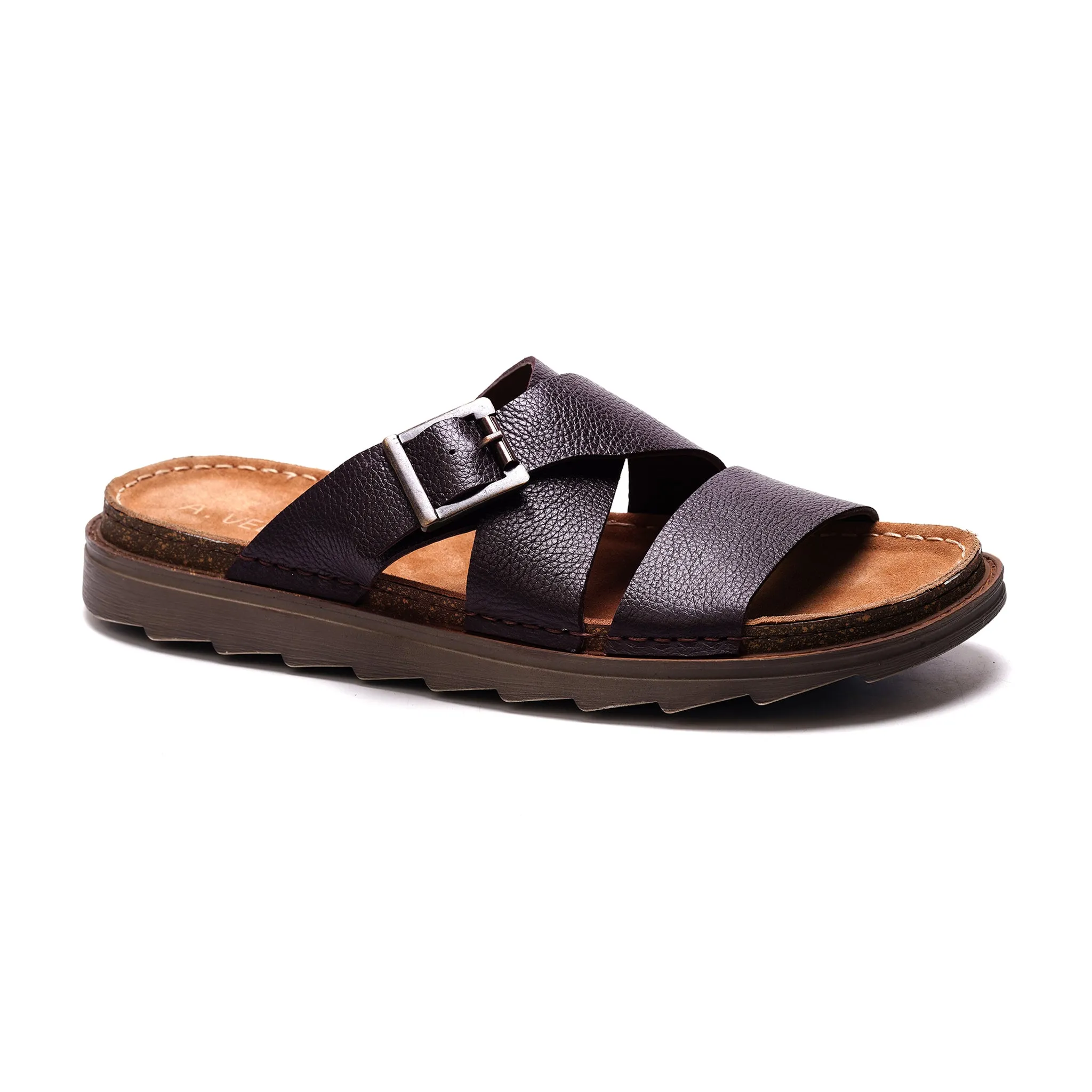 Baliya One Strap Sandal // Brown