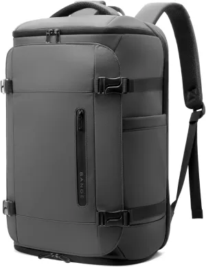 BANGE Large Luggage backpack Backpack, 40L Travel Laptop Backpack Fits 17.3 Inch Notebook, Traveling Luggage Backpack,Carry On Rucksack with Water Bottle Holder for Traveling, Hiking, Business
