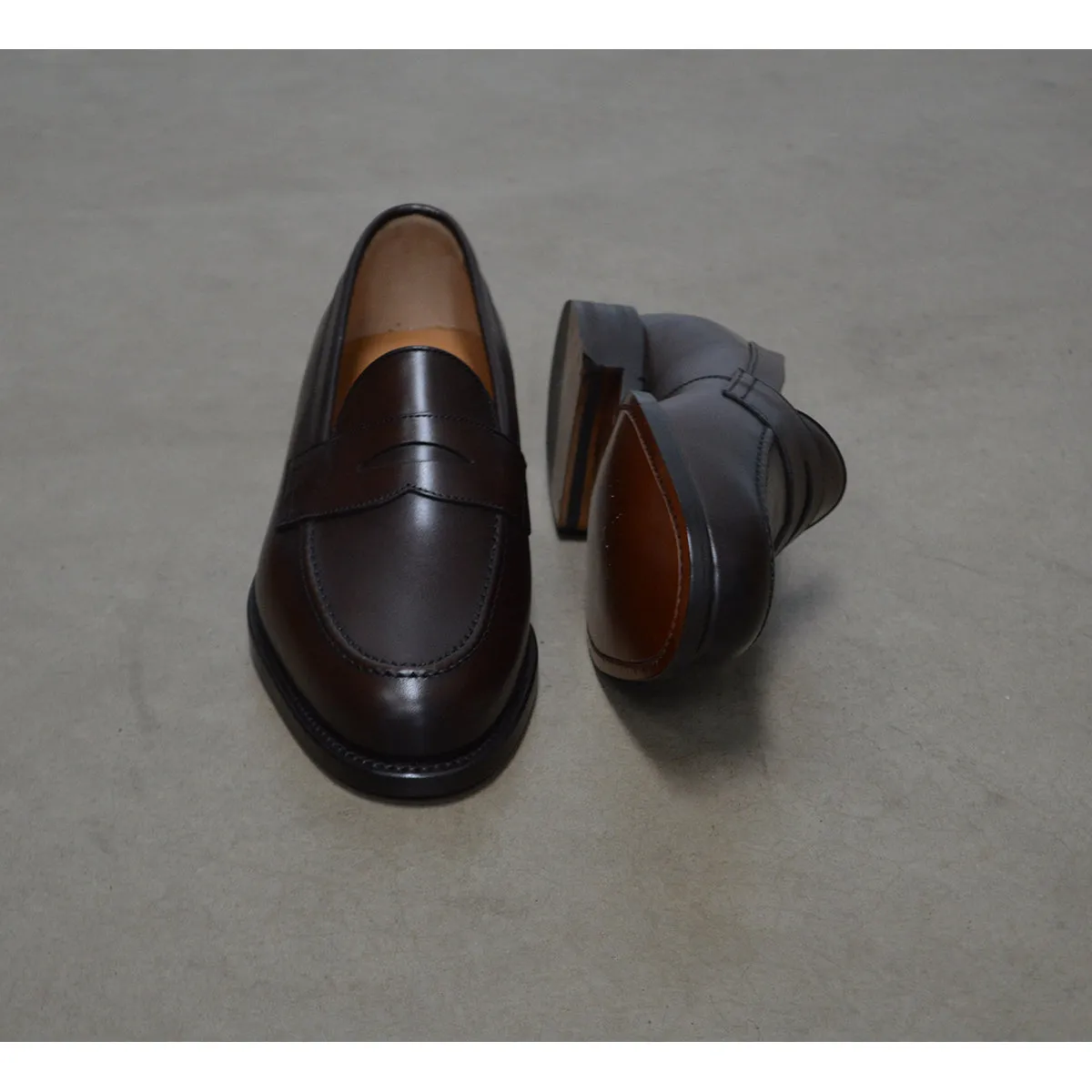 Berwick 1707 Penny Loafer (9628) Dark Brown