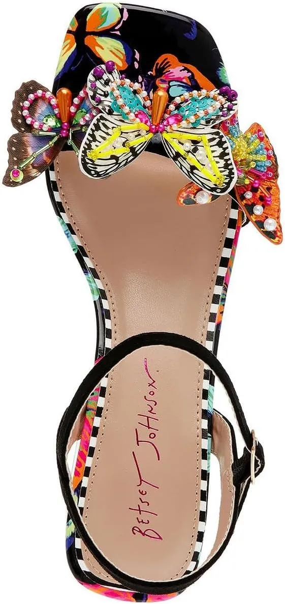Betsey Johnson Women's Lotty Heeled Sandal