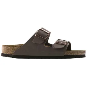 Birkenstock Men's Birko-Flor Nubuck - Arizona - Mocha