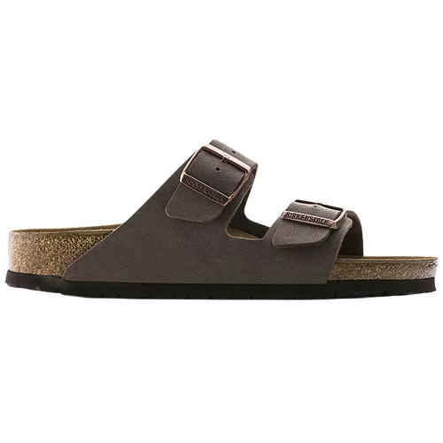 Birkenstock Men's Birko-Flor Nubuck - Arizona - Mocha