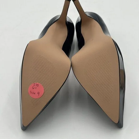 Black Women’s Classic Pumps Platform High Stiletto Heel Pointed Toe Slip On Shoe