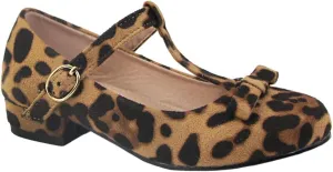 Blue Lemon Girl's Mary Jane Sandal with Little Bow