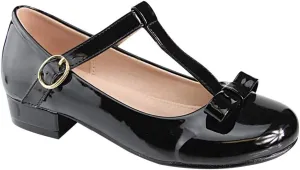 Blue Lemon Girl's Mary Jane Sandal with Little Bow
