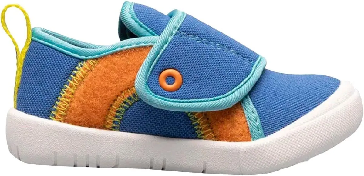 BOGS Unisex-Child Kids Baby Kicker Hook and Loop Shoe Sneaker