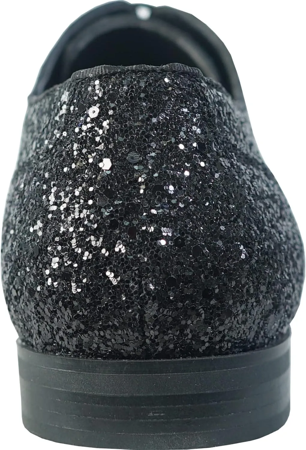 bravo! Men Dress Shoe Prom Slip-on Loafer Lace-up Oxford Cap Toe Metallic Glitter for Wedding Prom Black Blue Green Gold Pink Pewter Purple Silver Red
