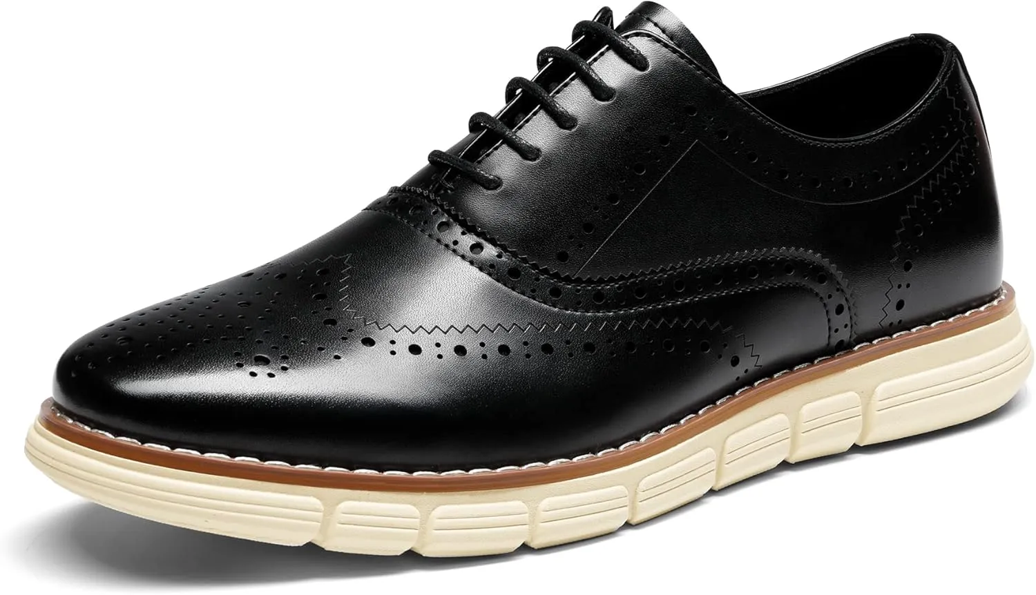 Bruno Marc Men's Crossflex Dress Sneakers Casual Oxford Formal Shoes