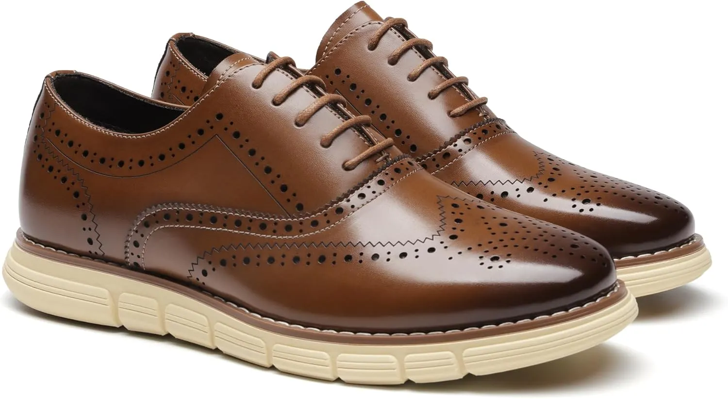 Bruno Marc Men's Crossflex Dress Sneakers Casual Oxford Formal Shoes