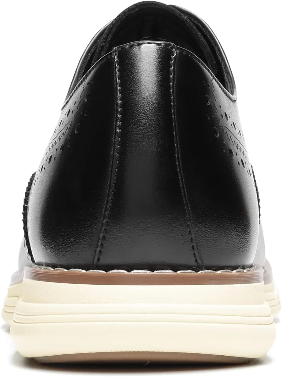 Bruno Marc Men's Crossflex Dress Sneakers Casual Oxford Formal Shoes
