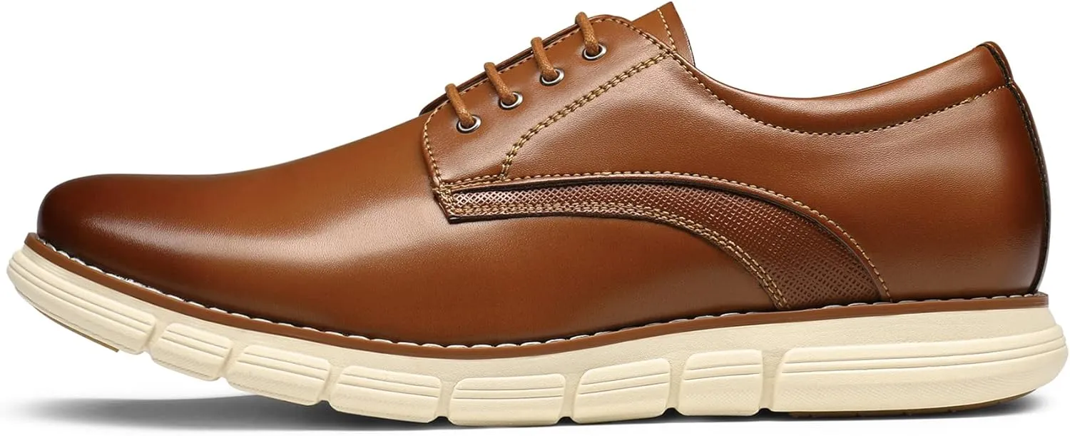 Bruno Marc Men's Crossflex Dress Sneakers Casual Oxford Formal Shoes