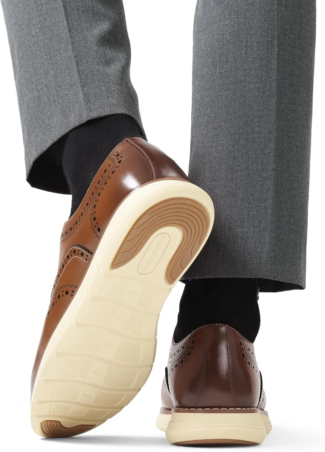 Bruno Marc Men's Crossflex Dress Sneakers Casual Oxford Formal Shoes