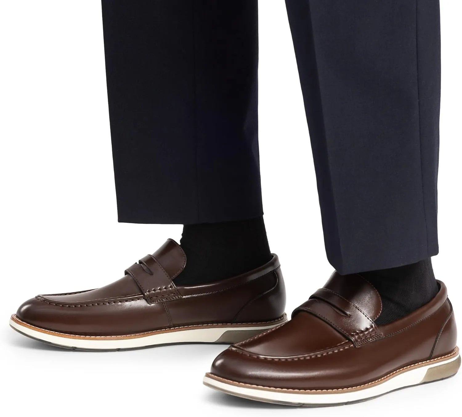 Bruno Marc Men's Dress Penny Loafer Slip-on Shoes