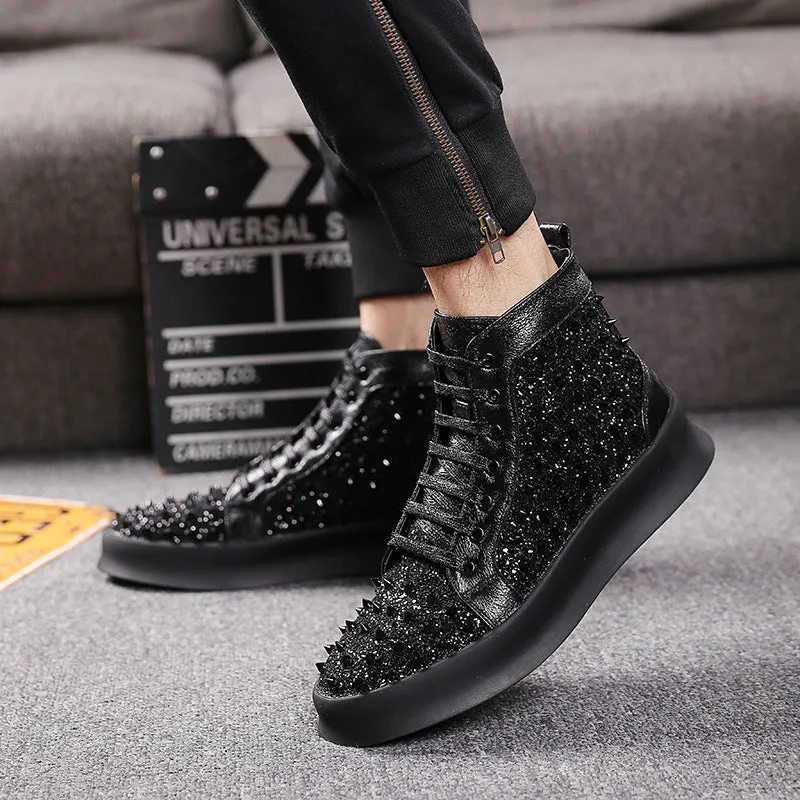 Business leather shoe