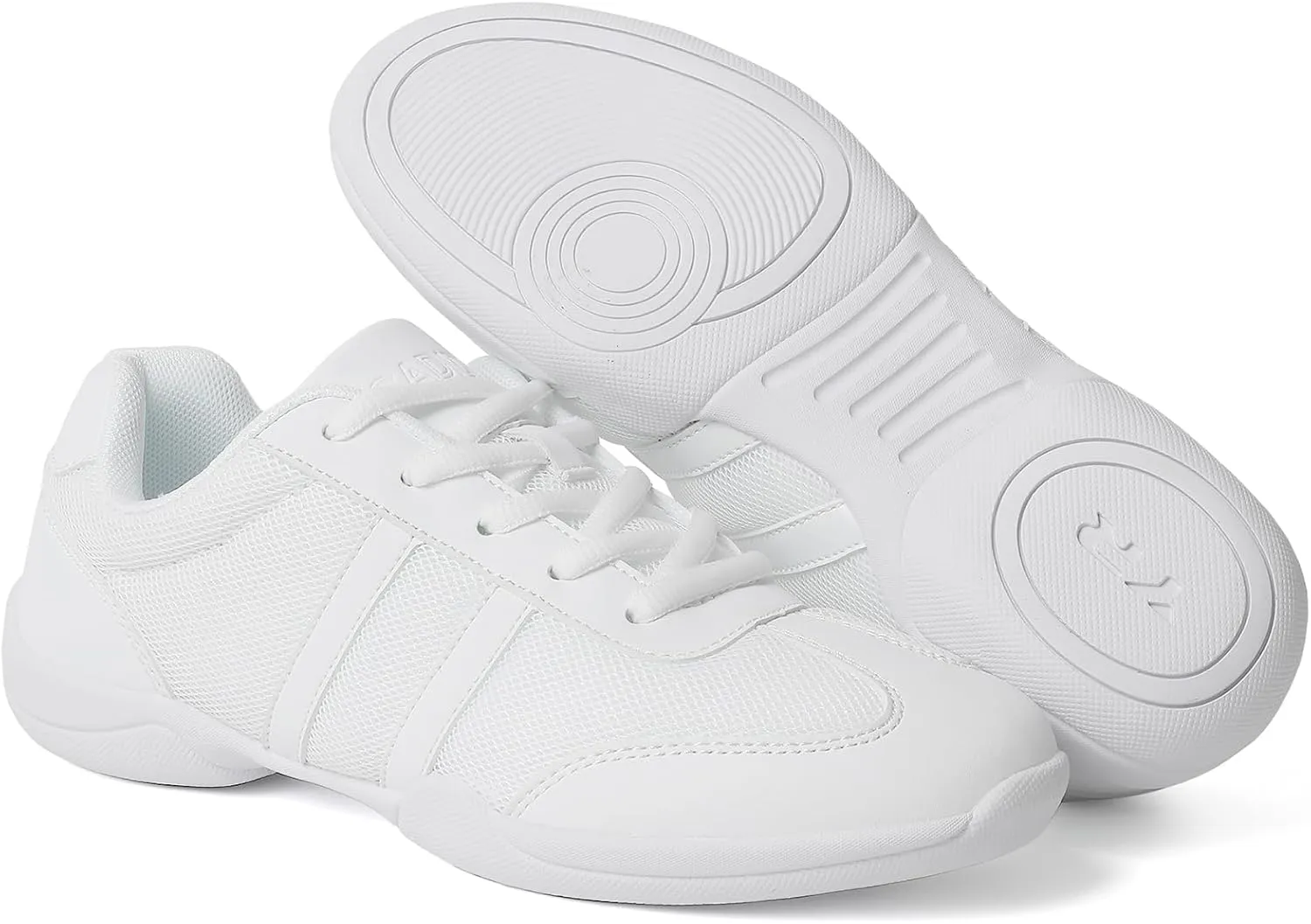 CADIDL Cheer Shoes Women White Cheerleading Dance Shoes