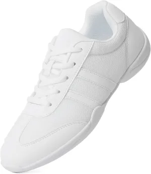 CADIDL Cheer Shoes Women White Cheerleading Dance Shoes