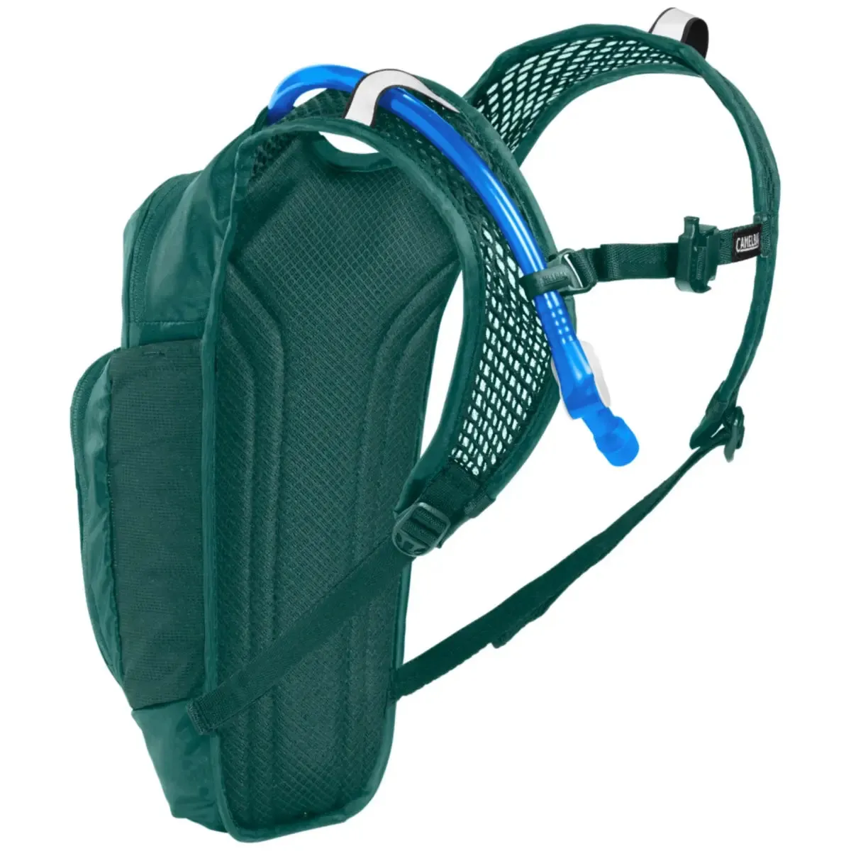 Camelbak Mini MULE 1.5L Kids Sports Hydration Pack - Green / Mountains
