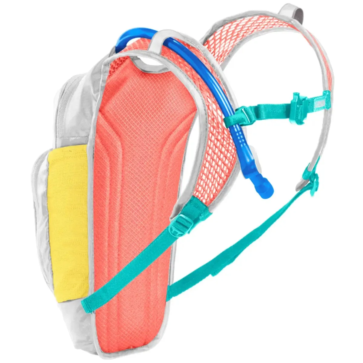 Camelbak Mini MULE 1.5L Kids Sports Hydration Pack - Grey / Rainbows