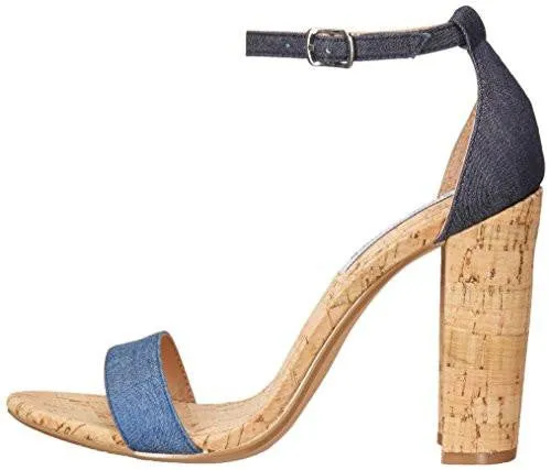Carsonc Dress Sandal Denim Fabric 8 M Us