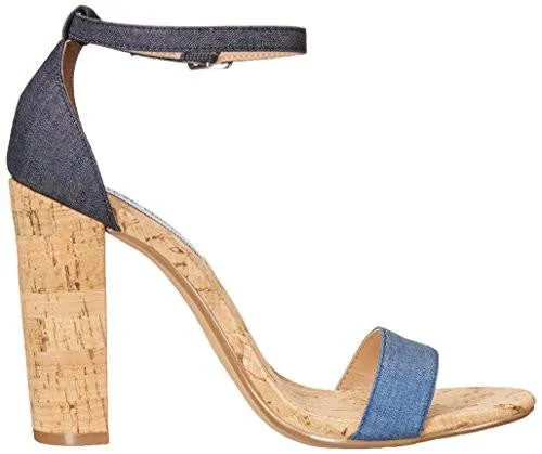 Carsonc Dress Sandal Denim Fabric 8 M Us