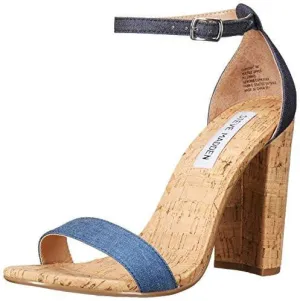Carsonc Dress Sandal Denim Fabric 8 M Us