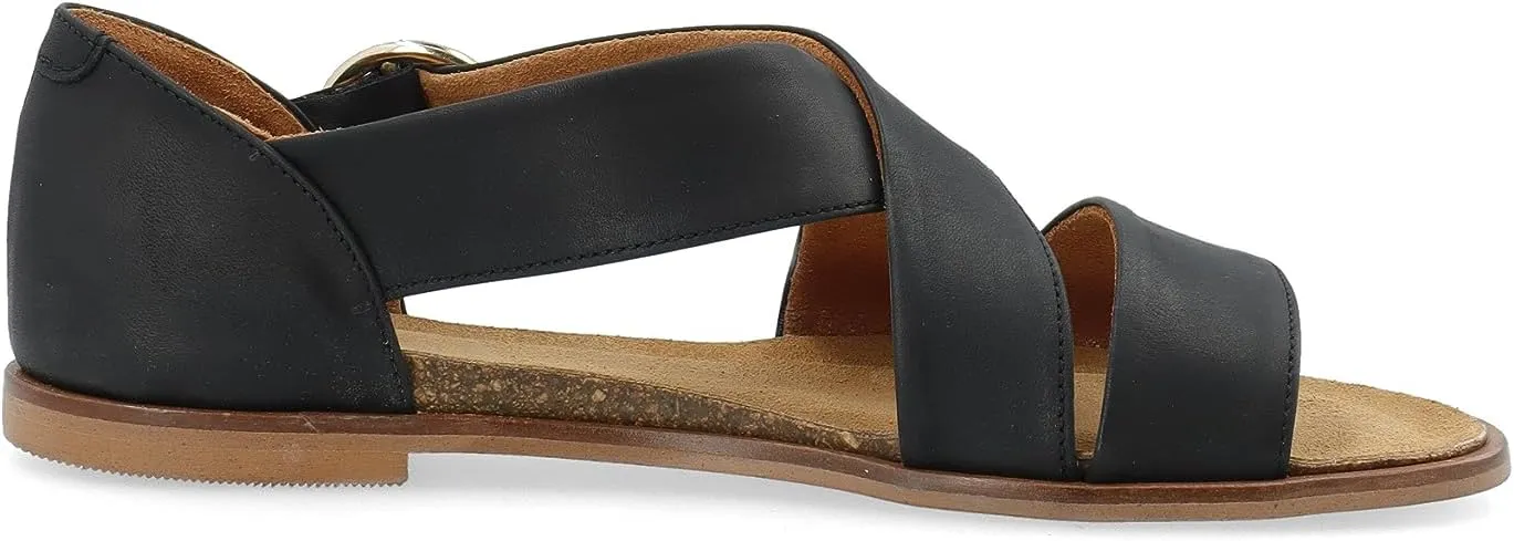 CA'SHOTT A/S Women's Ankle Strap Flat Sandal