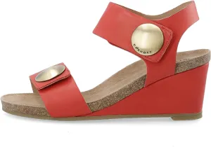CA'SHOTT A/S Women's Ankle-Strap Wedge Sandal