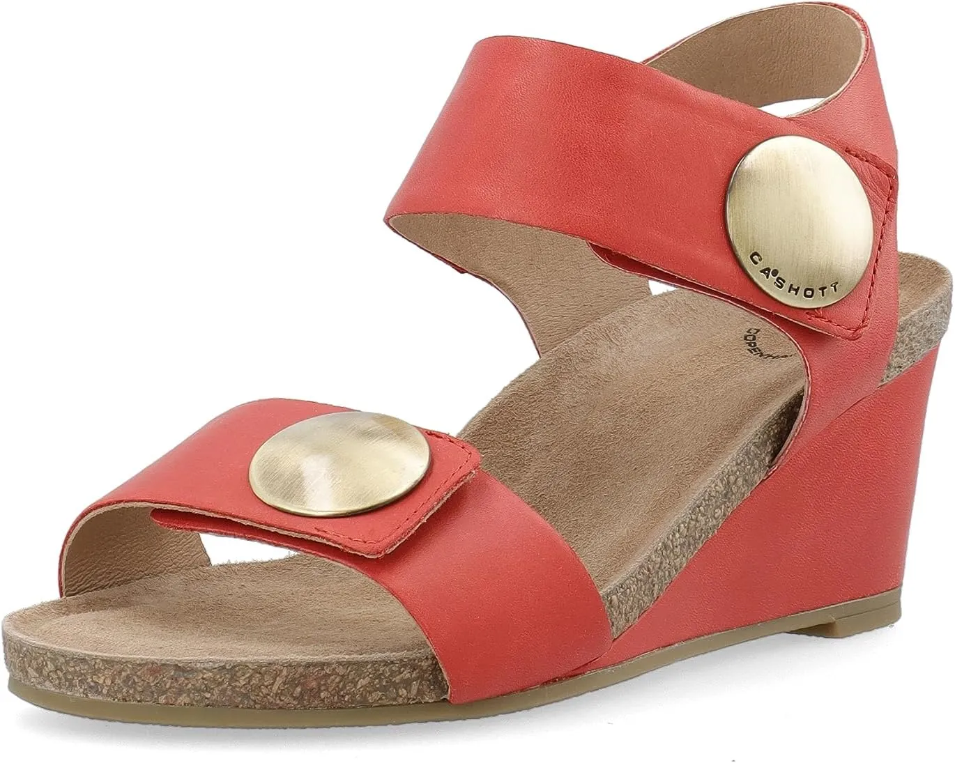 CA'SHOTT A/S Women's Ankle-Strap Wedge Sandal